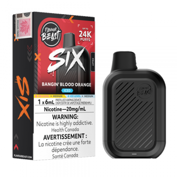 Beast SIX Bangin Blood Orange Iced 20mg